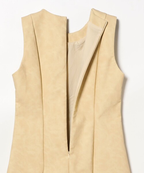 GHOSPELL(ゴスペル)の「GHOSPELL / Fifi Studded Mini Dress(ワンピース・レディース・イエロー・SMALL)」の6枚目の写真