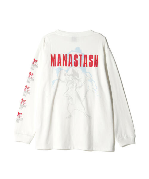 Tシャツ・カットソー Manastash SS25 FAIRY L/S TEE (7925130 010) MANASTASH/マナスタッシュ/RE:CTN L/S TEE FAIRY | MANASTASH