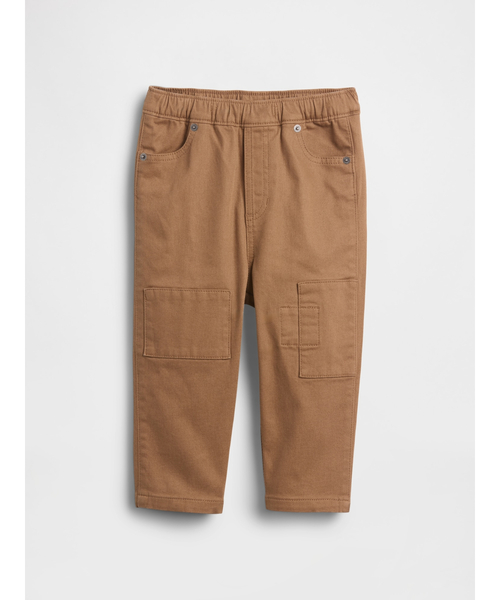 GAP（ギャップ）の「バレルパンツ (幼児・ベビー)（チノパンツ・キッズ・ブラウン/カーキ・70cm/80ｃｍ/90cm/95cm/100cm/105cm/110cm）」の5枚目の写真