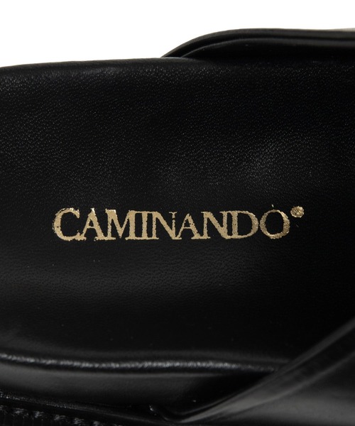 CAMINANDO(カミナンド)の「CAMINANDO CLOG SANDALS 25124W(サンダル・レディース・ブラック・23㎝/24㎝)」の9枚目の写真