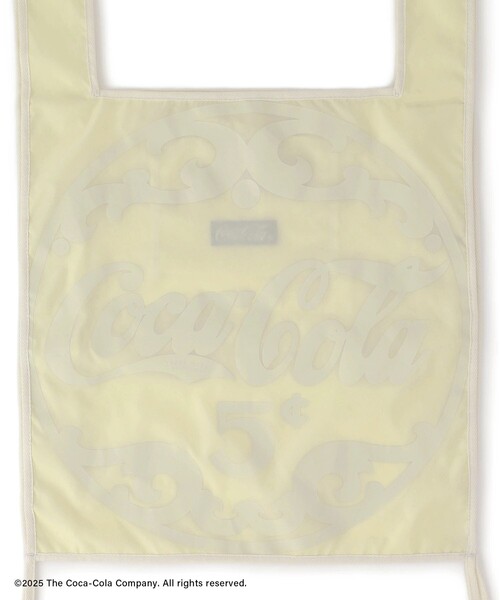 ADAM ET ROPE'(アダムエロペ)の「【Coca-Cola】Eco bag(エコバッグ/サブバッグ・レディース・ブラック/キナリ・FREE)」の7枚目の写真
