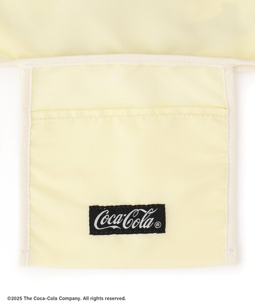 ADAM ET ROPE'(アダムエロペ)の「【Coca-Cola】Eco bag(エコバッグ/サブバッグ・レディース・ブラック/キナリ・FREE)」の8枚目の写真