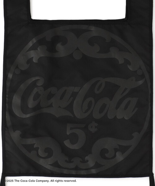 ADAM ET ROPE'(アダムエロペ)の「【Coca-Cola】Eco bag(エコバッグ/サブバッグ・レディース・ブラック/キナリ・FREE)」の12枚目の写真