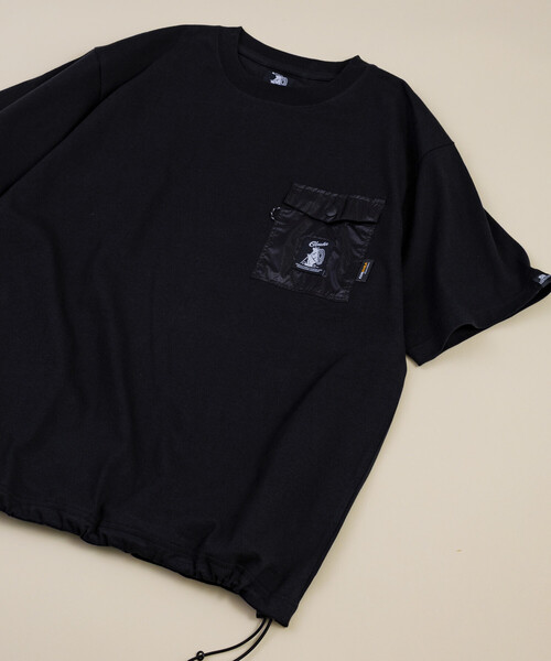 COBMASTER（コブマスター）の「Cobmaster/コブマスター FSSP ｺﾌﾞﾎﾟｹｯﾄTEE（Tシャツ/カットソー・メンズ・ブラック/オフホワイト・MEDIUM/LARGE）」の2枚目の写真