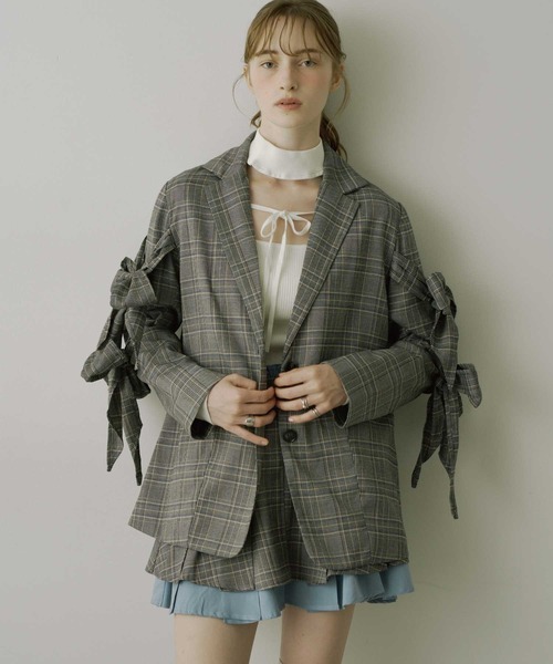 VIOLETTA(ヴィオレッタ)の「【HEIREN】レイヤードプリーツミニスカート(スカート・レディース・ブラウン/チェック・S/M)」の13枚目の写真