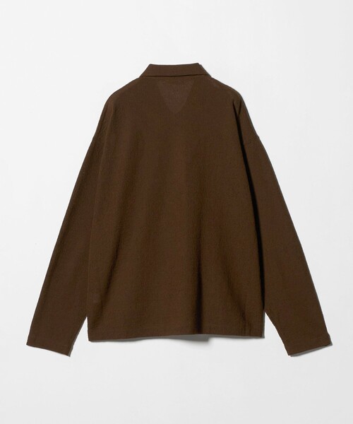 BEAUTY&YOUTH UNITED ARROWS(ビューティーアンドユースユナイテッドアローズ)の「エア ミラノ ニット シャツ 抗菌防臭(カーディガン/ボレロ・メンズ・モカ/ブラック・XL/M/S/L)」の16枚目の写真