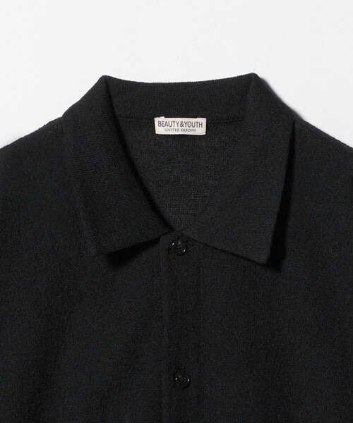 BEAUTY&YOUTH UNITED ARROWS(ビューティーアンドユースユナイテッドアローズ)の「エア ミラノ ニット シャツ 抗菌防臭(カーディガン/ボレロ・メンズ・モカ/ブラック・XL/M/S/L)」の22枚目の写真