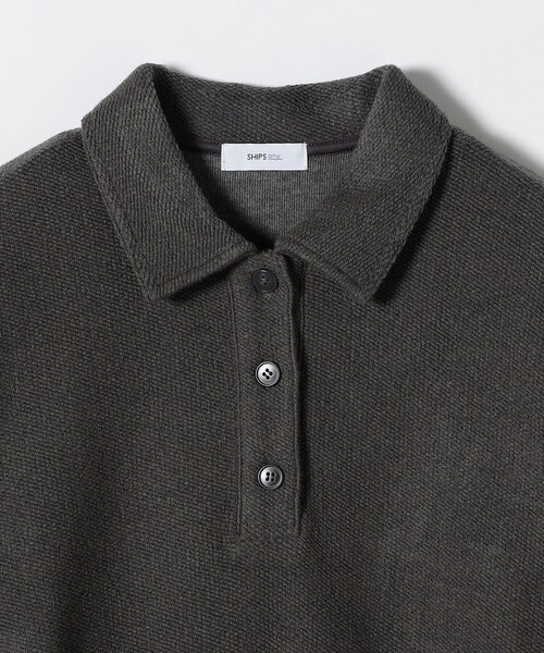 セール】SHIPS any:〈手洗い可能〉サカリバ コンパクト ポロシャツ