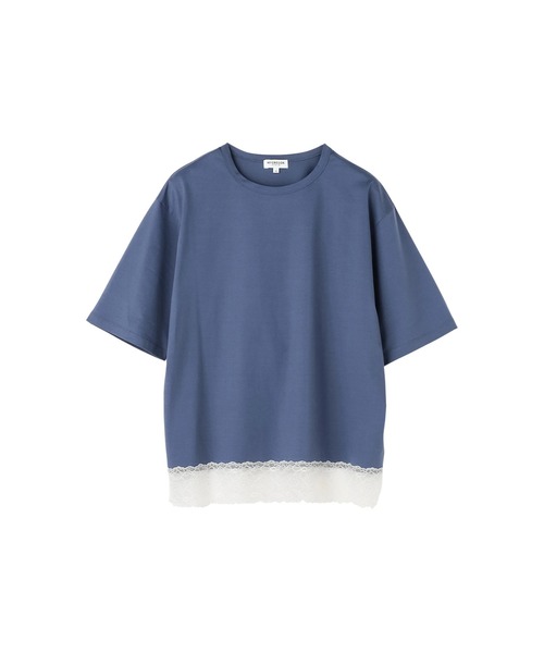 McGREGOR(マックレガー)の「5分袖裾レースカットソー(Tシャツ/カットソー・レディース・ブルー系その他2/ホワイト・M/L)」の12枚目の写真