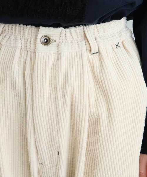 l'atelier du savon（アトリエドサボン）の「6Wコーデュロイ　ちょいまるパンツ（その他パンツ・レディース・アイボリー/サックスブルー/ダークブラウン・FREE）」の19枚目の写真