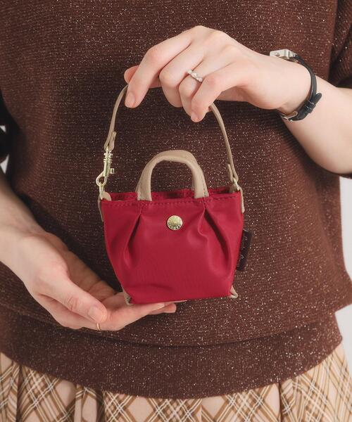 ITS'DEMO(イッツデモ)の「肩楽チャームバッグ(その他・レディース・マスタード/グレー/ダークブラウン/ワインレッド・00)」の4枚目の写真
