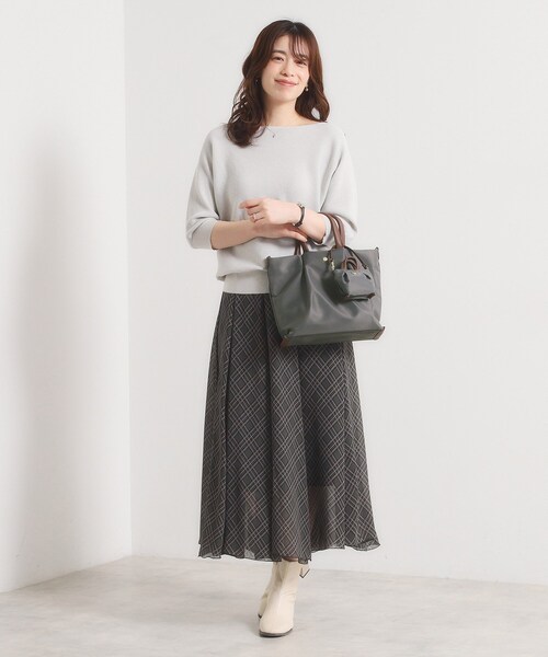 ITS'DEMO(イッツデモ)の「肩楽チャームバッグ(その他・レディース・マスタード/グレー/ダークブラウン/ワインレッド・00)」の7枚目の写真