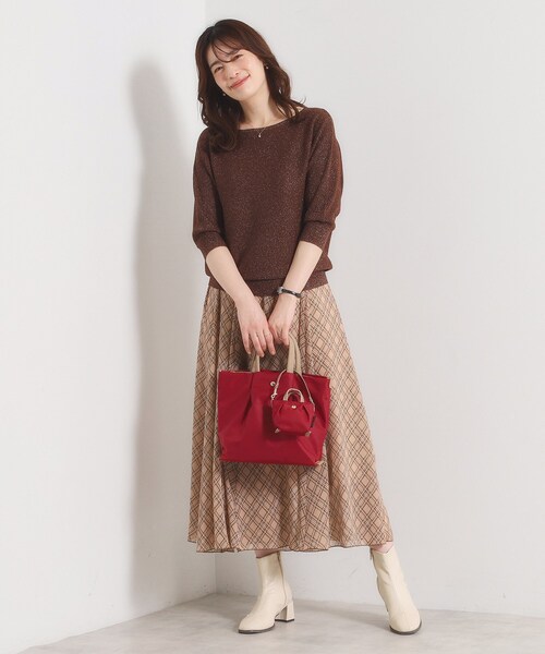 ITS'DEMO(イッツデモ)の「肩楽チャームバッグ(その他・レディース・マスタード/グレー/ダークブラウン/ワインレッド・00)」の11枚目の写真