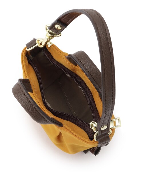 ITS'DEMO(イッツデモ)の「肩楽チャームバッグ(その他・レディース・マスタード/グレー/ダークブラウン/ワインレッド・00)」の21枚目の写真