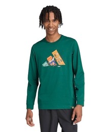 【別注】アディダス adidas ドゥードゥルハントスケート長袖グラフィックTシャツ 限定コラボ