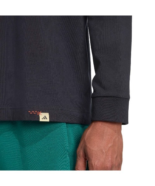 adidas(アディダス)の「【別注】アディダス adidas ドゥードゥルハントスケート長袖グラフィックTシャツ 限定コラボ(Tシャツ/カットソー・メンズ・ホワイト/ダークグリーン/ブラック・S/M/L/LL/3L)」の7枚目の写真