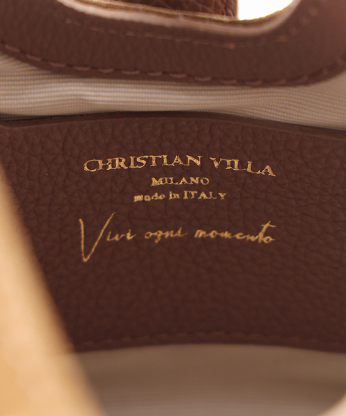 CHRISTIAN VILLA(クリスチャンヴィラ)の「CHRISTIAN VILLA/クリスチャン ヴィラ ワンハンドルバッグ(ハンドバッグ・レディース・キャメル・FREE)」の10枚目の写真
