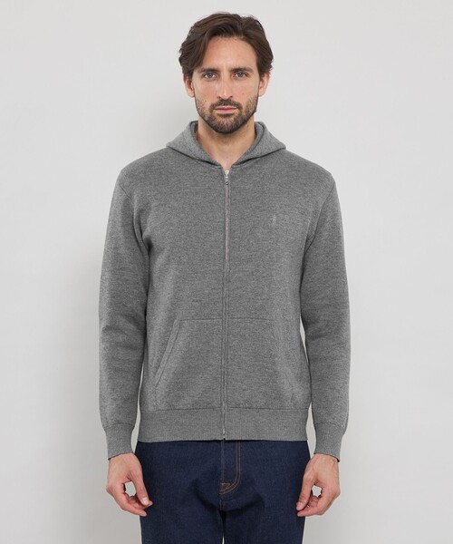 MACKINTOSH LONDON（マッキントッシュ ロンドン）の「ダブルフェイスジップアップパーカー（パーカー・メンズ・ブラック/グレー系その他・M/L）」の5枚目の写真