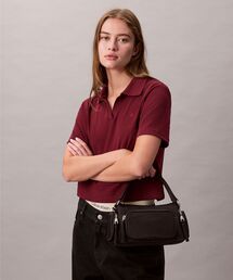 Calvin Klein | ダブルストラップポケット ナイロンバッグ(ハンドバッグ)