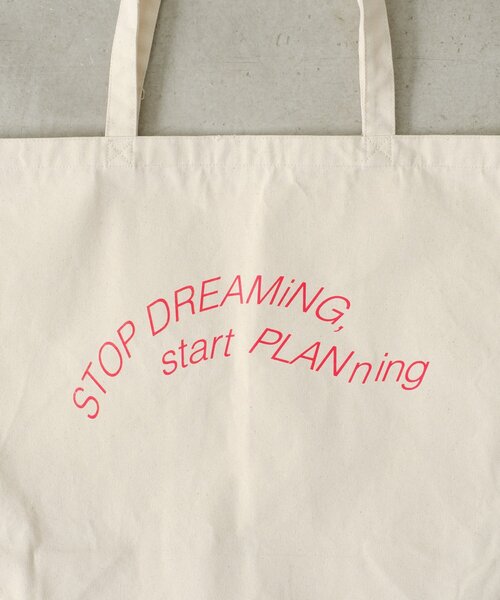 WHIMSIC（ウィムジック）の「【UNISEX】シェンタスティック スタジオシルクスクリーンプリントBAG（トートバッグ・レディース・オフホワイト/ブルー/イエロー/ピンク/グリーン・ONE SIZE）」の6枚目の写真