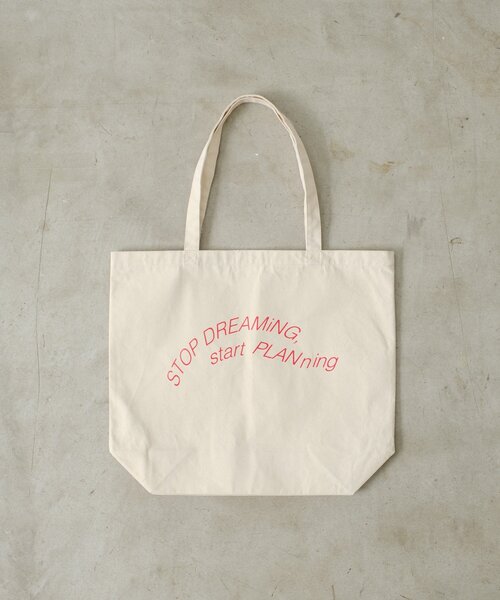WHIMSIC（ウィムジック）の「【UNISEX】シェンタスティック スタジオシルクスクリーンプリントBAG（トートバッグ・レディース・オフホワイト/ブルー/イエロー/ピンク/グリーン・ONE SIZE）」の8枚目の写真