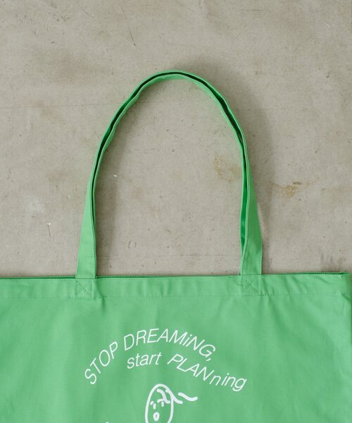 WHIMSIC（ウィムジック）の「【UNISEX】シェンタスティック スタジオシルクスクリーンプリントBAG（トートバッグ・レディース・オフホワイト/ブルー/イエロー/ピンク/グリーン・ONE SIZE）」の16枚目の写真