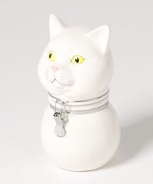 MAZEMAZE（マゼマゼ）の「キャットセラミックキャニスター（インテリア雑貨）」