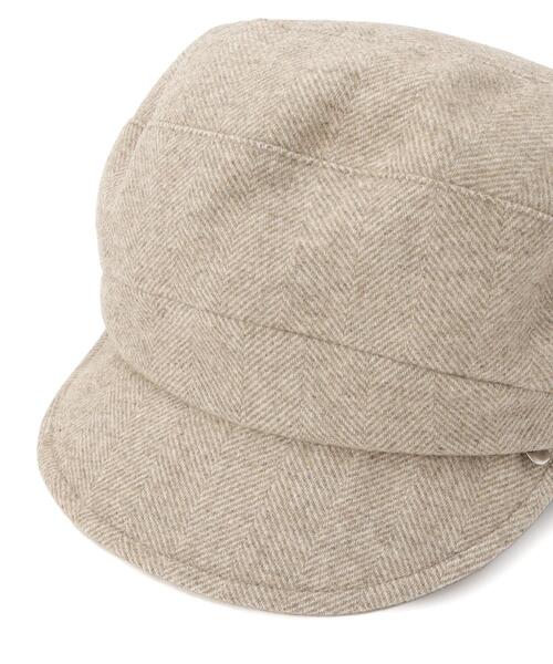 SHOO・LA・RUE（シューラルー）の「ヘリンボーンキャスケット（キャスケット・レディース・ピンク系/ブラック/ブラウン系その他・00）」の8枚目の写真