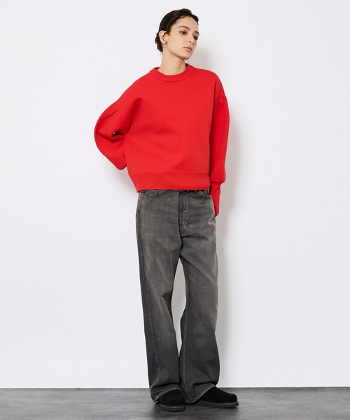 NOMINE（ノミネ）の「【NOMINE】プレーティングニット プルオーバー（ラメ混・無地）（ニット/セーター・レディース・ブラック系その他/ブラック/その他/ベージュ・フリー）」の16枚目の写真