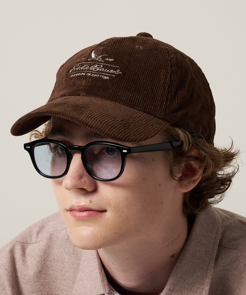 Eddie Bauer(エディーバウアー)の「コーデュロイ ロゴ キャップ(キャップ・メンズ・ダークネイビー/ブラウン/カーキ・F)」の1枚目の写真