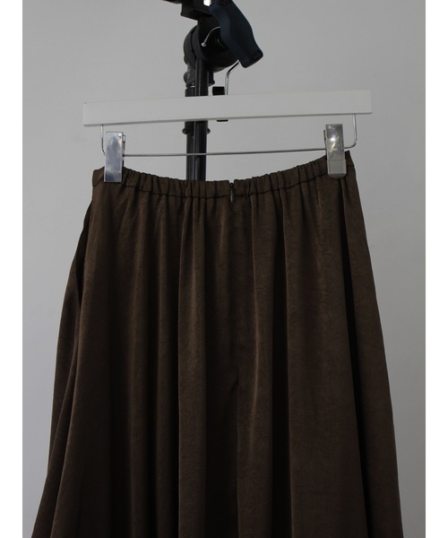 Katrin TOKYO(カトリーントーキョー)の「balloon satin skirt(スカート・レディース・ホワイト/ダークブラウン・FREE/XS)」の9枚目の写真