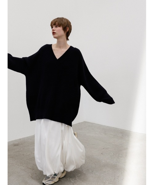 Katrin TOKYO(カトリーントーキョー)の「balloon satin skirt(スカート・レディース・ホワイト/ダークブラウン・FREE/XS)」の19枚目の写真