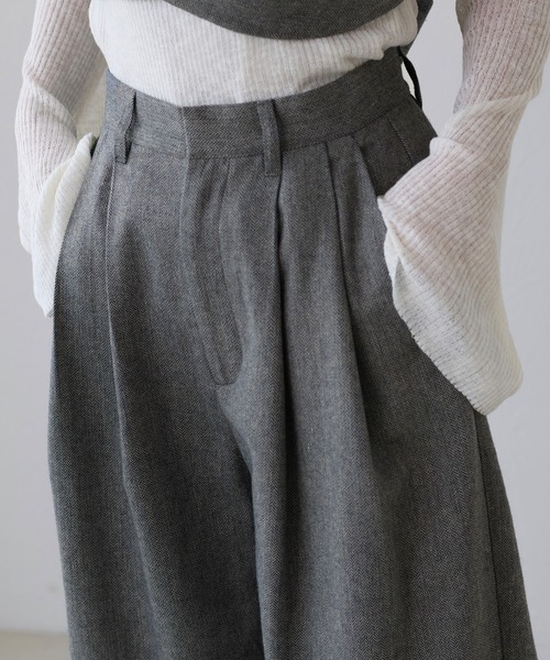 apres jour clair（アプレジュールクレア）の「【apres jour clair】【セットアップ可能】コクーンパンツ（その他パンツ・レディース・キャメル/ブラウン系その他/グレー・LARGE/SMALL/MEDIUM）」の16枚目の写真