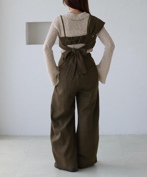 apres jour clair（アプレジュールクレア）の「【apres jour clair】【セットアップ可能】コクーンパンツ（その他パンツ・レディース・キャメル/ブラウン系その他/グレー・LARGE/SMALL/MEDIUM）」の14枚目の写真