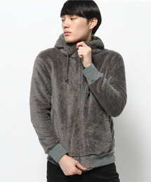 【WHO'S WHO gallery】GG両面ボアZIPパーカM