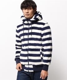 【WHO'S WHO gallery】GG両面ボアZIPパーカM