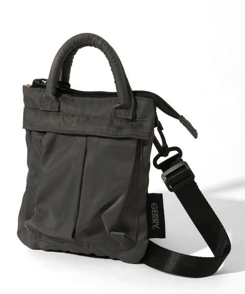 GERRY(ジェリー)の「【GERRY/ジェリー】ミニヘルメットバッグ/ミニショルダー(ショルダーバッグ・メンズ・ブラック/カーキ/グレー/ネイビー・FREE)」の17枚目の写真