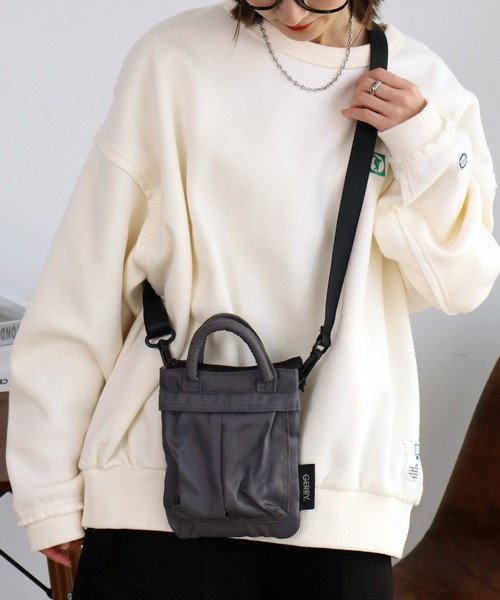 GERRY(ジェリー)の「【GERRY/ジェリー】ミニヘルメットバッグ/ミニショルダー(ショルダーバッグ・メンズ・ブラック/カーキ/グレー/ネイビー・FREE)」の20枚目の写真