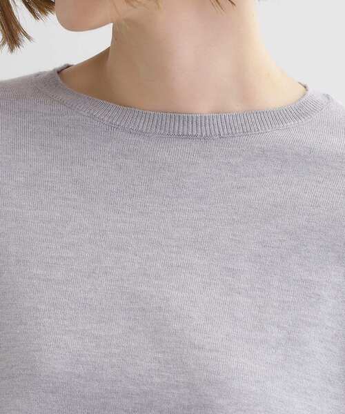 grove（グローブ）の「裾レイヤードニットプルオーバー（ニット/セーター・レディース・グレー系4/ブラック系4/レッド系6・02/03/01/04/05）」の19枚目の写真