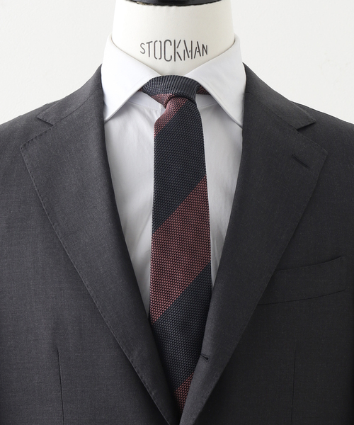 AX フレスコストライプナロータイ FOSSATI（ネクタイ）｜EDIFICE