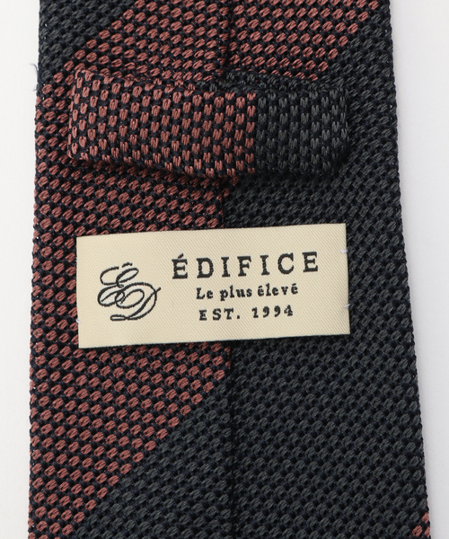 AX フレスコストライプナロータイ FOSSATI（ネクタイ）｜EDIFICE