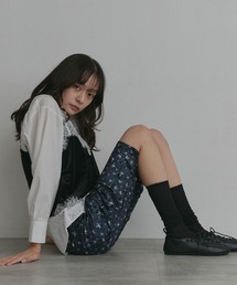 ad thie（アドティエ）の「ベロア カプリパンツ（その他パンツ）」