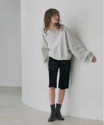 ad thie | ベロア カプリパンツ(その他パンツ)