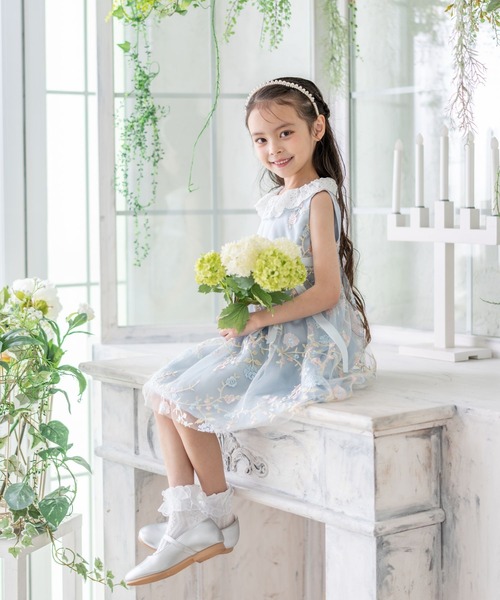 4点セット】レースフォーマルワンピース（スーツセット）｜RIO（リオ