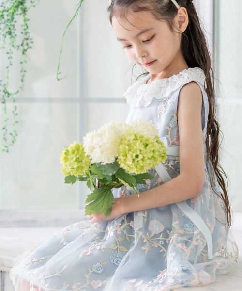 4点セット】レースフォーマルワンピース（スーツセット）｜RIO（リオ