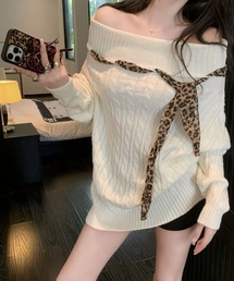 オフショルダー」に該当するトップス（リボン）ファッション通販