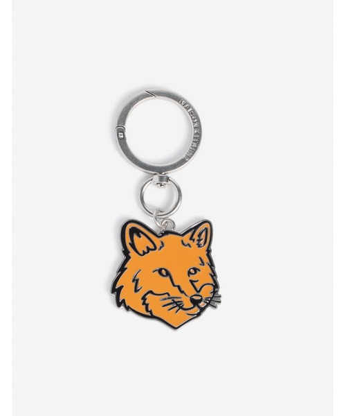 Maison Kitsune（メゾンキツネ）の「LEATHER FOX HEAD KEYRING（キー