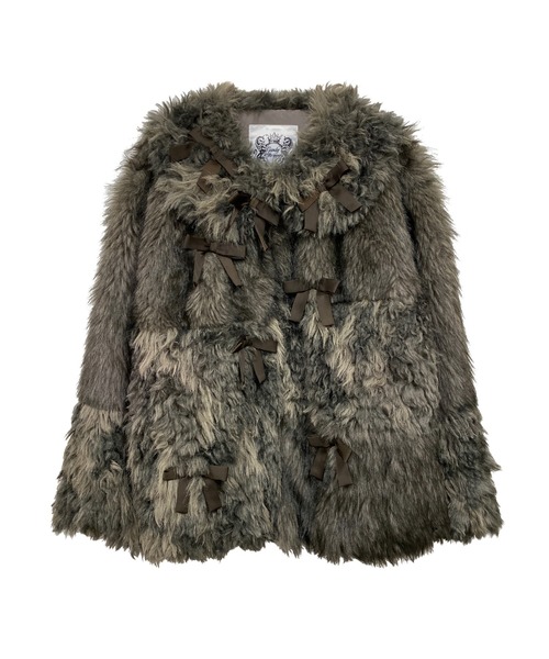 PATCH WORK FUR ジャケット/Candy Stripper PATCH WORK FUR ジャケット（ダウンジャケット/コート）｜Candy