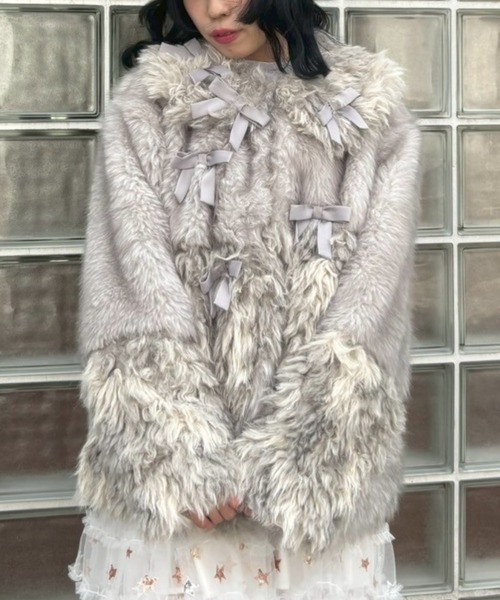 セール】PATCH WORK FUR ジャケット（ダウンジャケット/コート