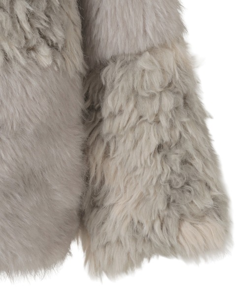 PATCH WORK FUR ジャケット（ダウンジャケット/コート）｜Candy